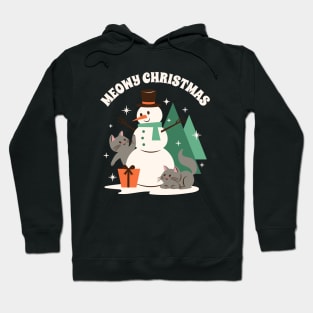 Meowy Christmas Hoodie